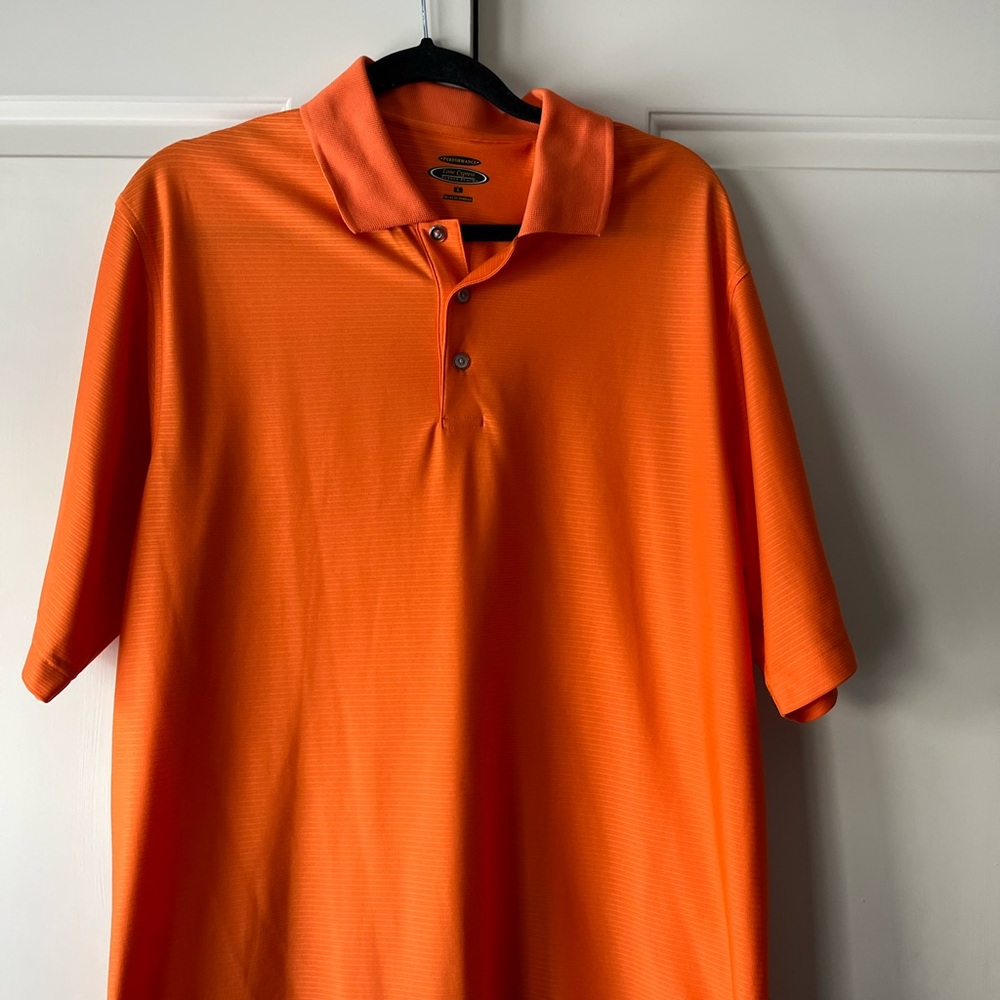Men's Orange Polo Shirt